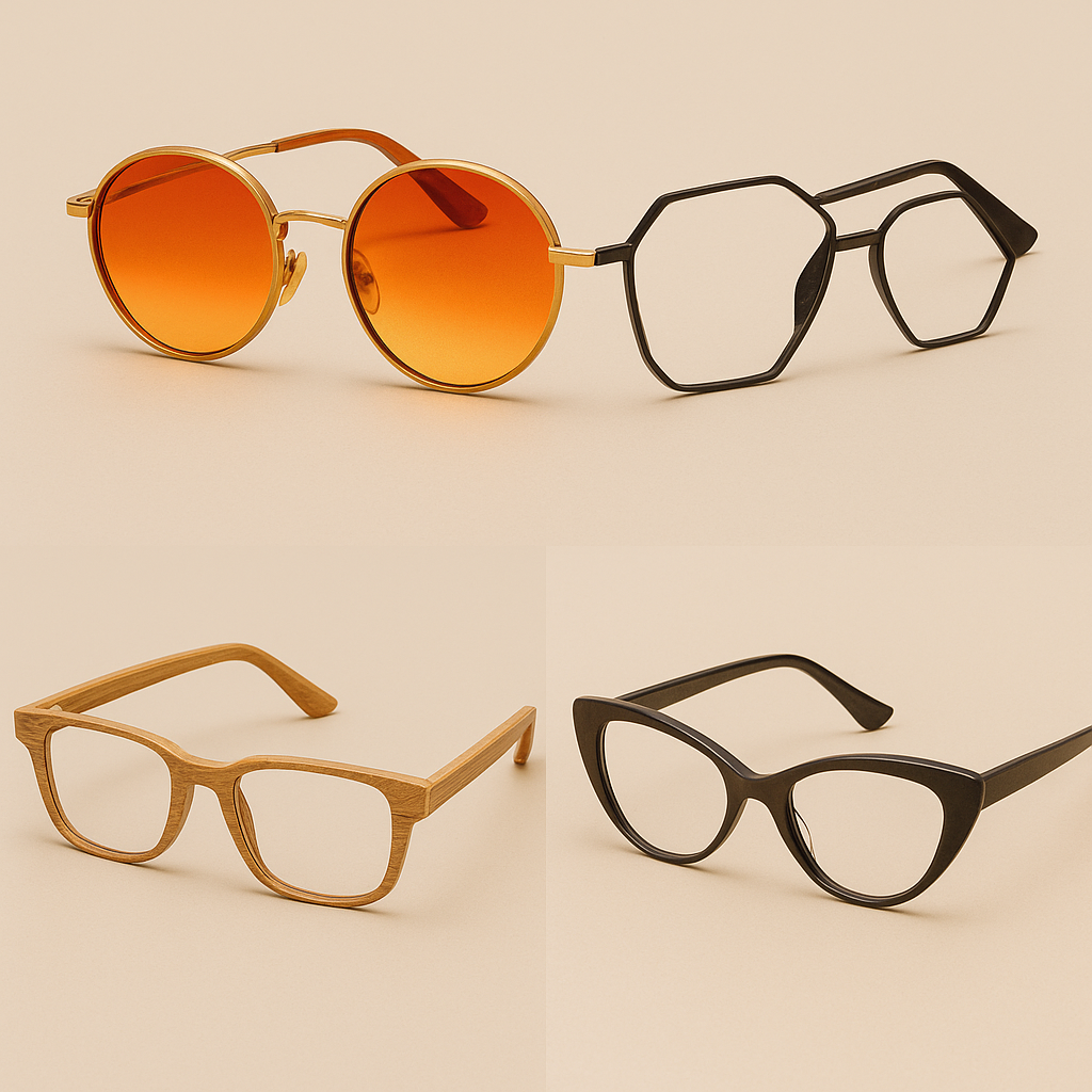 Gradient tinted sunglasses with vibrant color transition